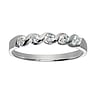 Silver ring Silver 925 zirconia Eternal Loop Eternity