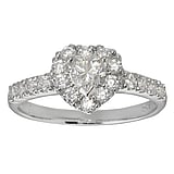 Anillo de plata Plata 925 Circonita Corazn Amor