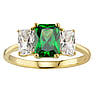 Bague argent Argent 925 rhodi Revtement dor (dor) Zircon