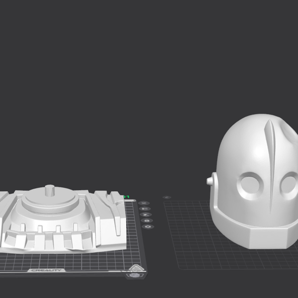 Image 5 of Iron Giant - Desktop Headphone Stand (With Moveable Head)