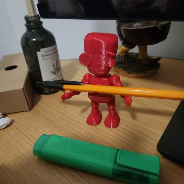 Image 4 of Friendly Robot - Cute Model and Pen holder
