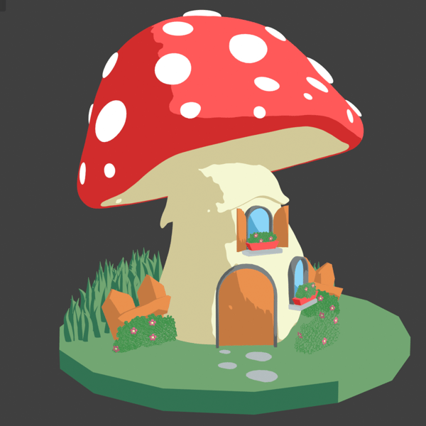 Image 10 of  Mushroom House Modular Model