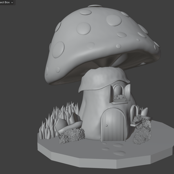 Image 7 of  Mushroom House Modular Model