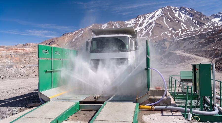 Wheel & tyre wash