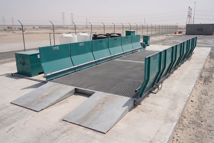 Portable wash racks