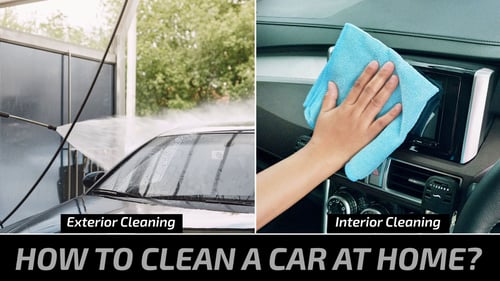 How to Clean a Car at Home?