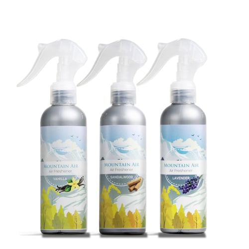 Mountain Air | Pack of 3 | Vanilla, Lavender, Sandalwood Air Fresheners