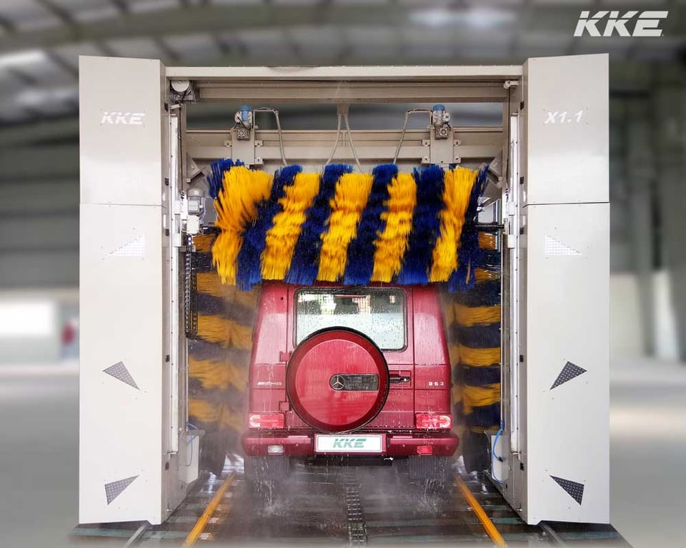 X1.1 معدات غسيل السيارات الأوتوماتيكية - KKE Wash Systems دولة قطر