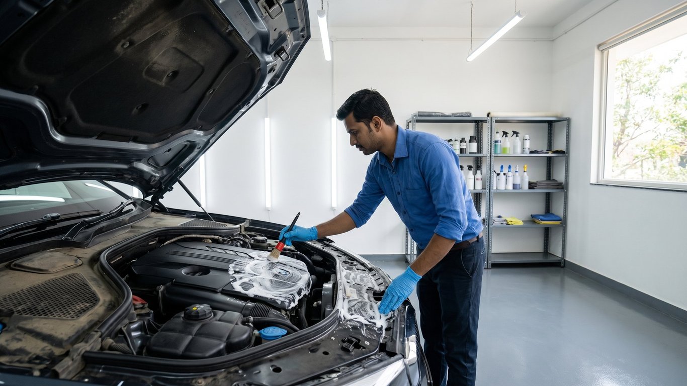 How to Clean Engine Bays Like an Undaunted Car Wash Pro: Step-by-Step Guide for 2024