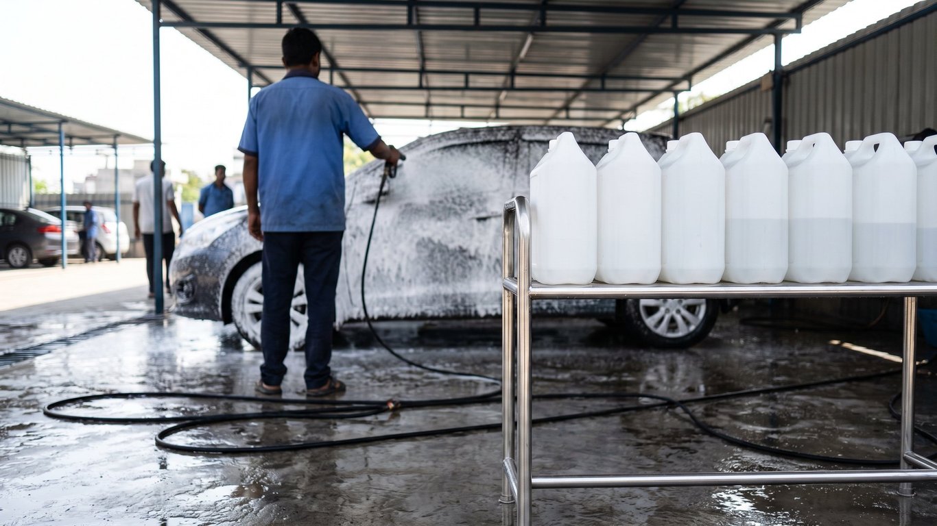 Car Wash Chemicals in Bulk: The 5 Litre Guide for Professional Car Washes