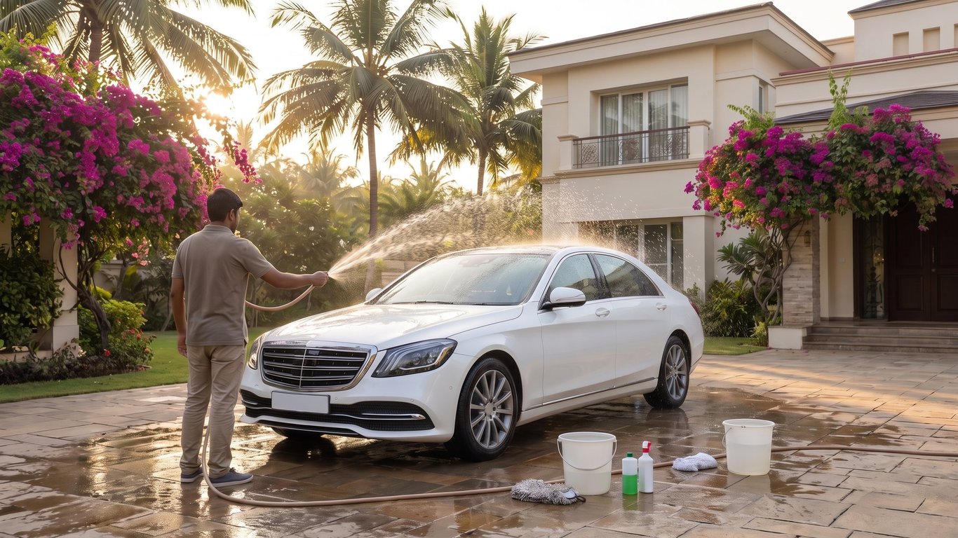 How to Clean a Car at Home?