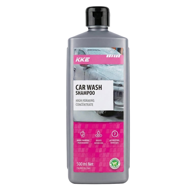 KKE Car Wash Shampoo — pH Neutral Car Shampoo Concentrate