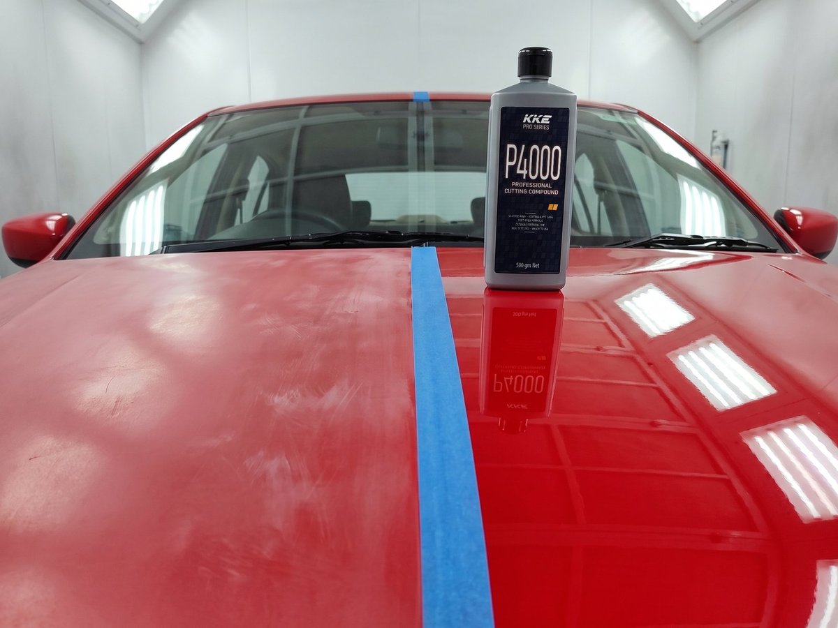KKE Pro 4000: Cuts sanding marks back to gloss