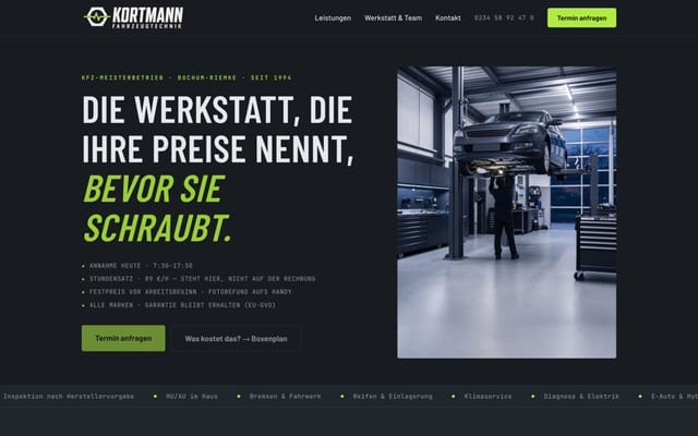 Referenz Kortmann Fahrzeugtechnik