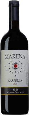 En glasflaska med Paolo Scavino Barolo Bricco Ambrogio 2015, ett rött vin från Lombardiet i Italien