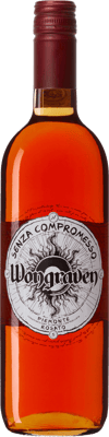 En flaska med Wongraven Senza Compromesso Rosato 2020, ett rosévin från Piemonte i Italien