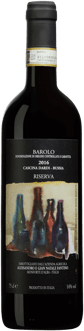 En flaska med Alessandro e Gian Natale Fantino Barolo Bussia Cascina Dardi Riserva 2016, ett rött vin från Piemonte i Italien
