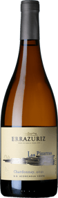 En flaska med Errazuriz Las Pizarras Chardonnay 2021, ett vitt vin från Aconcagua i Chile