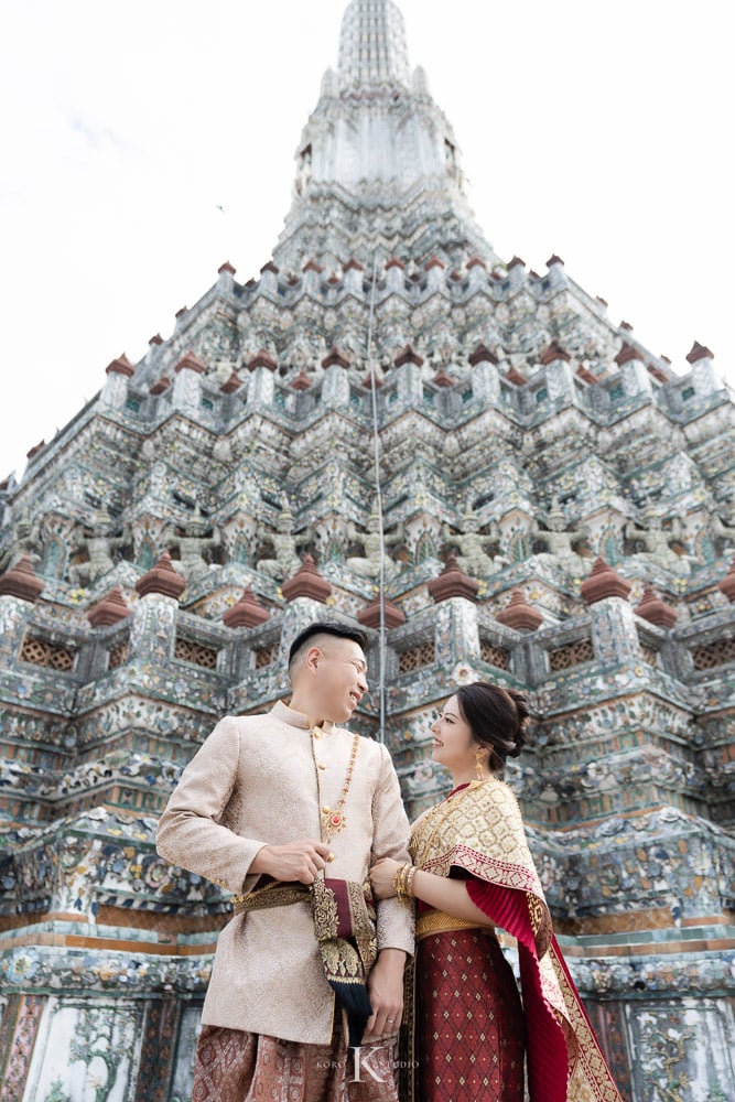 Bangkok Pre-Wedding Photography: Saya & Kota's Iconic Day at Wat Arun & Assumption University 14 pre wedding saya assumption university 2025 14 Bangkok Pre-Wedding Photography: Saya & Kota's Iconic Day at Wat Arun & Assumption University