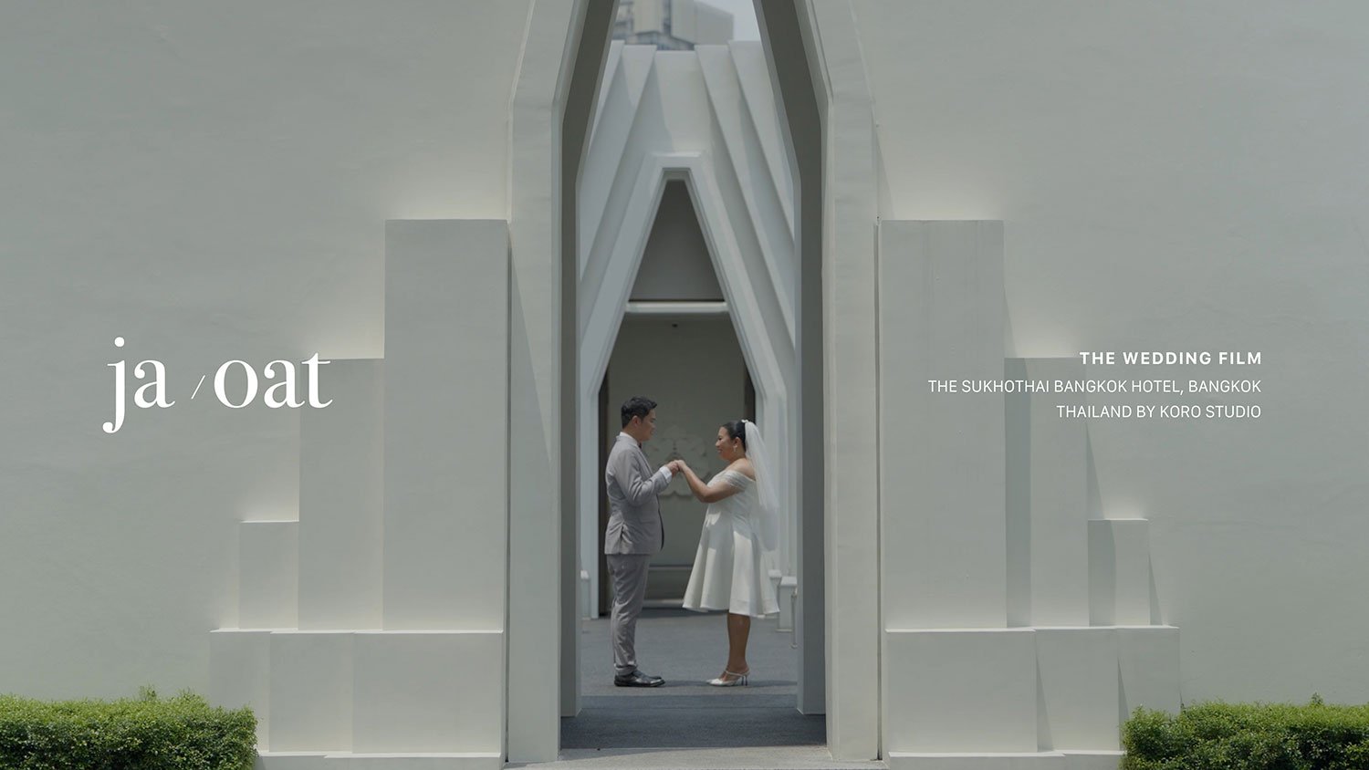 the sukhothai bangkok hotel wedding 1500px งานแต่งงาน The Sukhothai Bangkok Hotel | Oat & Ja | ช่างวิดีโองานแต่งงาน (Wedding Cinema)