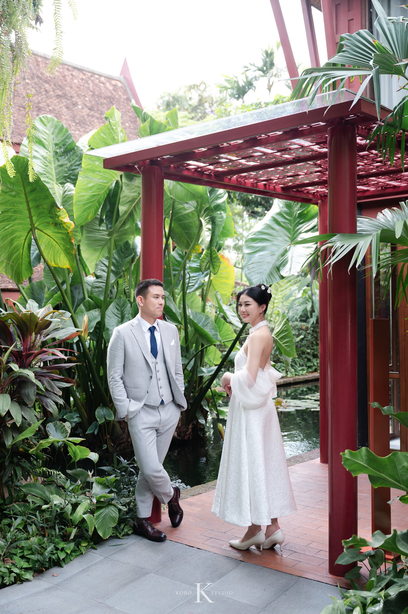 Jim Thompson House Museum Wedding | Pear & Karn 135 pear wedding ceremony jim thompson house 135 Jim Thompson House Museum Wedding | Pear & Karn
