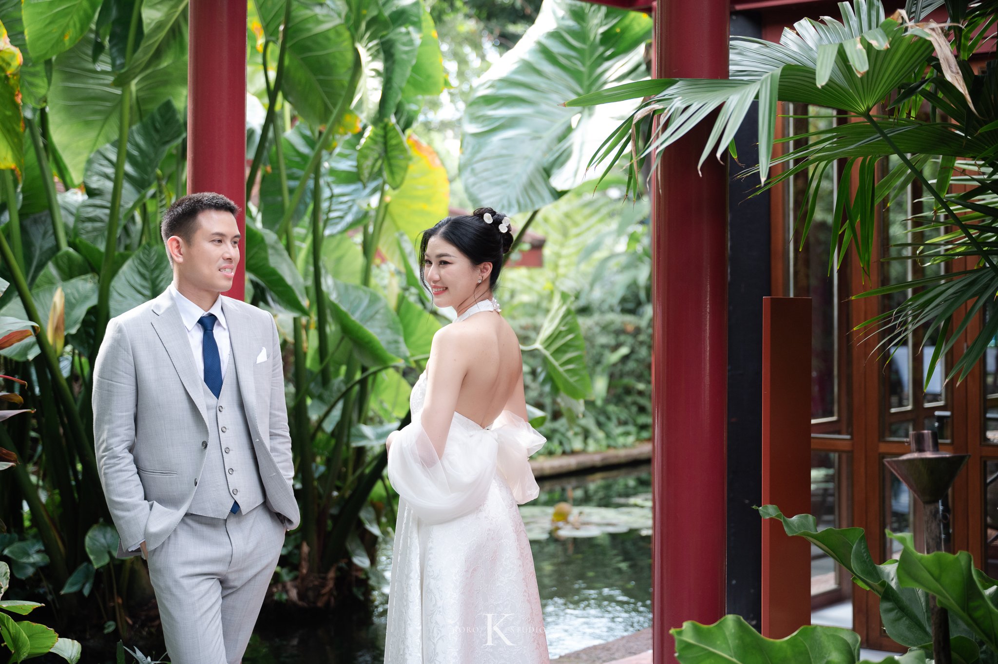 Jim Thompson House Museum Wedding | Pear & Karn 136 pear wedding ceremony jim thompson house 136 Jim Thompson House Museum Wedding | Pear & Karn