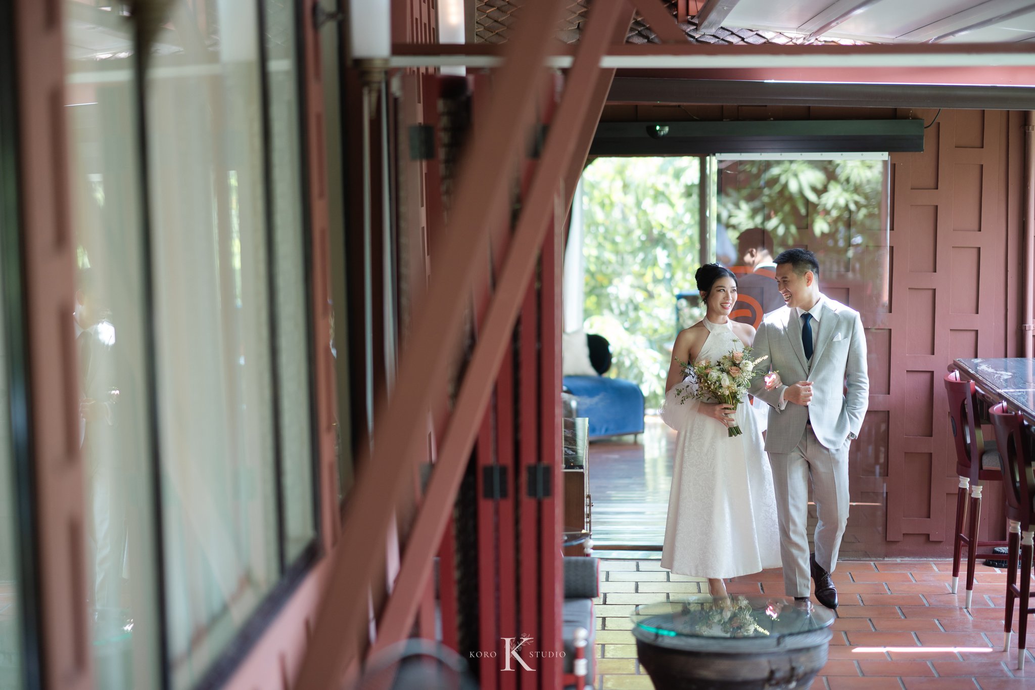 Jim Thompson House Museum Wedding | Pear & Karn 60 pear wedding ceremony jim thompson house 60 Jim Thompson House Museum Wedding | Pear & Karn