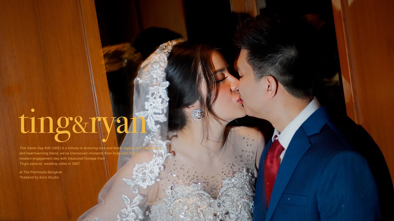 the peninsula bangkok wedding ting ryan cinematography The Peninsula Bangkok Wedding | Ting & Ryan's Elegant Cinematography