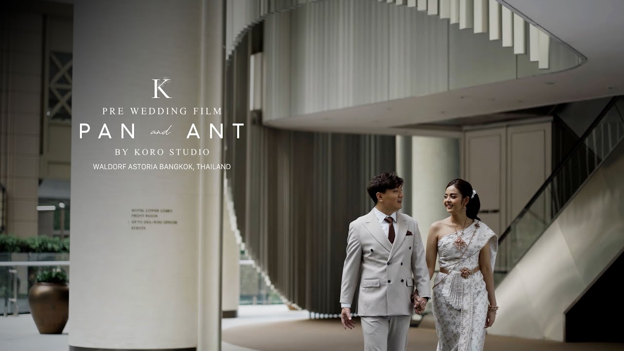SDE Highlights: A vibrant scene from the same day edit of Ant & Pan’s Waldorf Astoria Bangkok wedding.