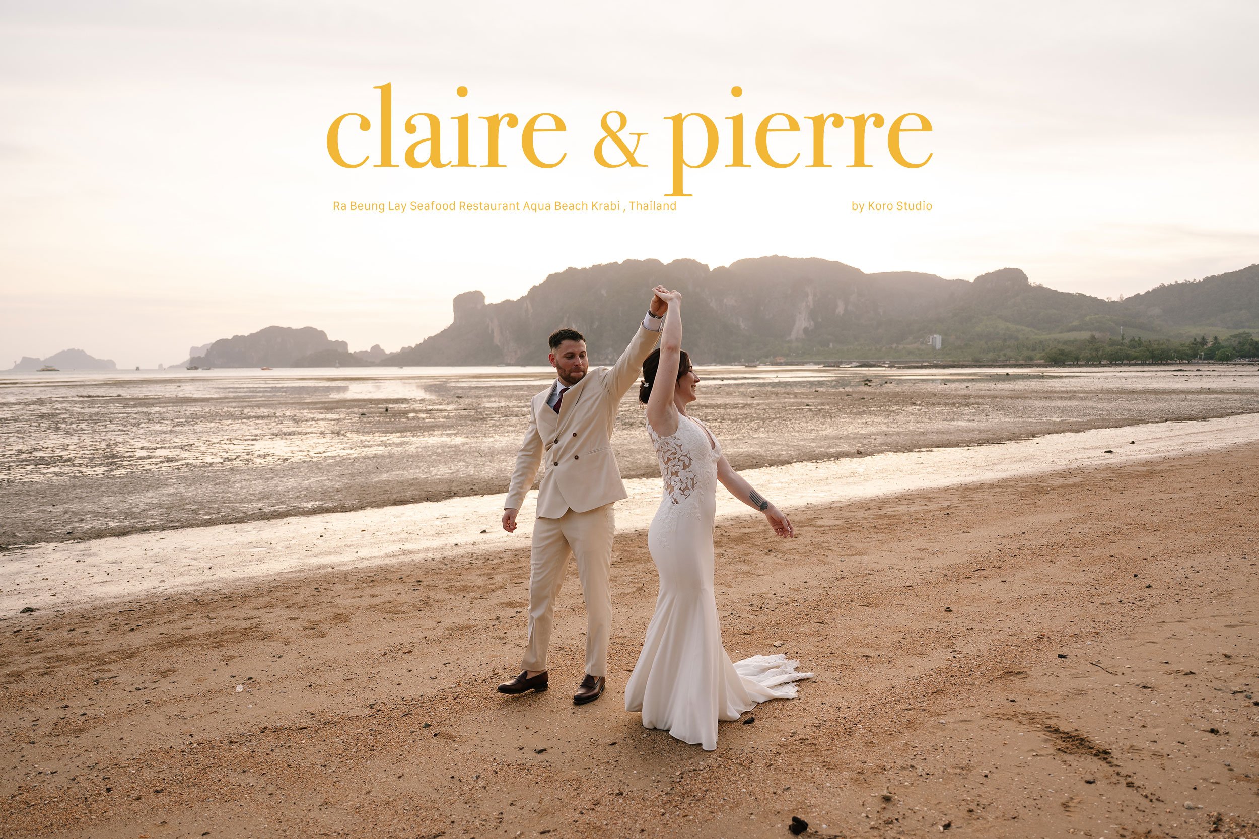 Krabi Wedding Videographer | Claire & Pierre’s Beach Wedding 1 krabi wedding videographer claire pierre Krabi Wedding Videographer | Claire & Pierre’s Beach Wedding