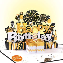 3D Popup Birthday Card with Sound