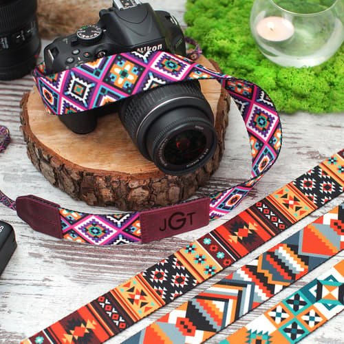 Colourful Camera Strap