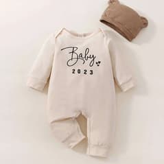 Newborn Jumpsuit & Hat