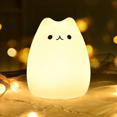 Cute Kitty LED Night Light