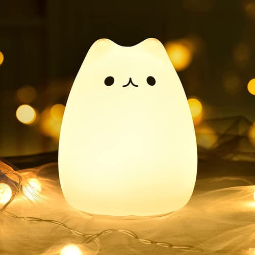 Cute Kitty LED Night Light