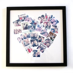 DIY Heart Photo Collage