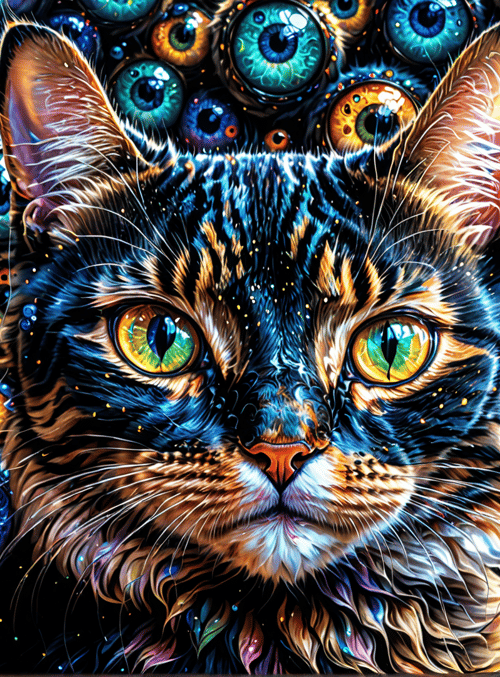 cat, eyes