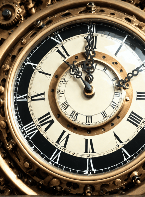 clock, gears, mechanism, roman numerals, steampunk, dials, timepiece, clockwork