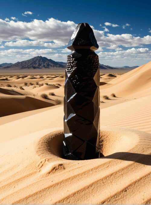 stone, desert, dune, sand, mountain, sky, cloud, sun, shadows, landscape