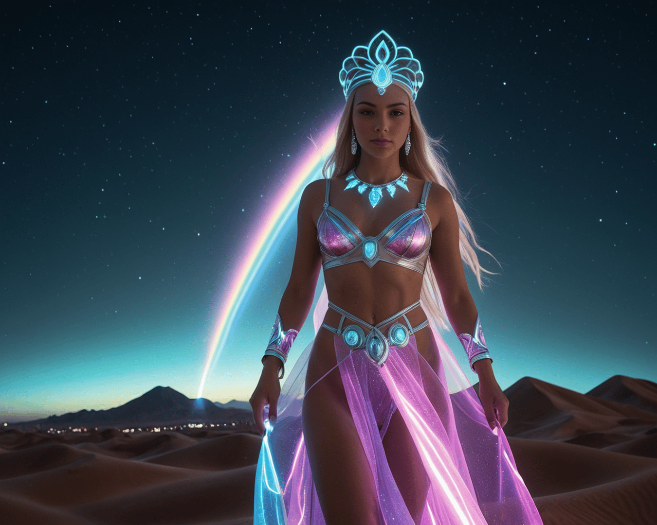 AI generated wallpaper featuring woman, queen, sultan