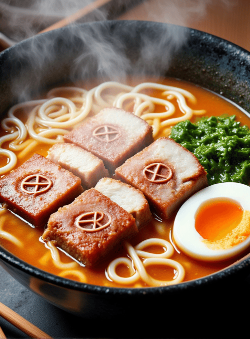 ramen, noodles, egg