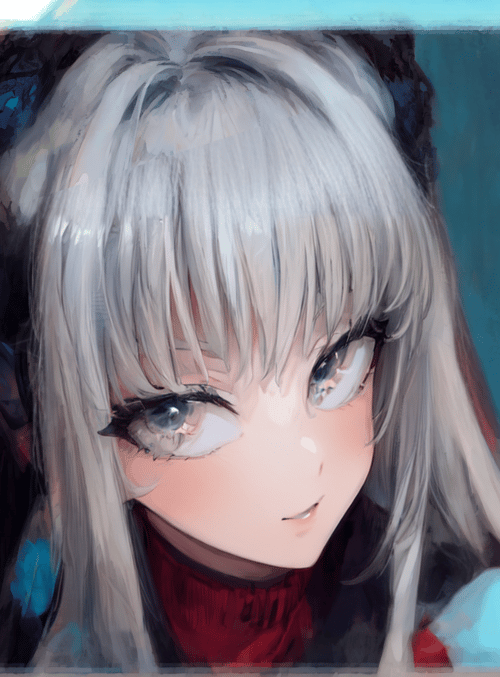girl, anime, hair