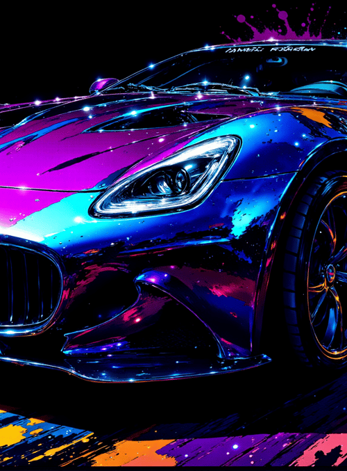 car, sports car, maserati, supercar, vehicle, automobile, speed, racing, luxury, art