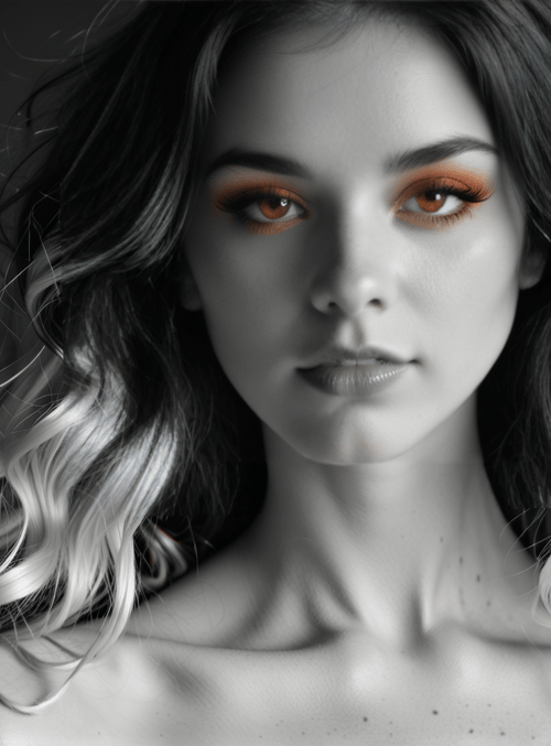 woman, hair, face