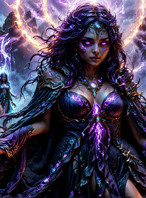 goddess, witch, mage