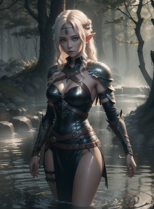 elf, warrior, fashion
