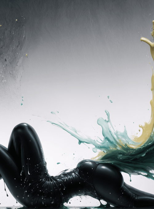 figure, liquid, splash