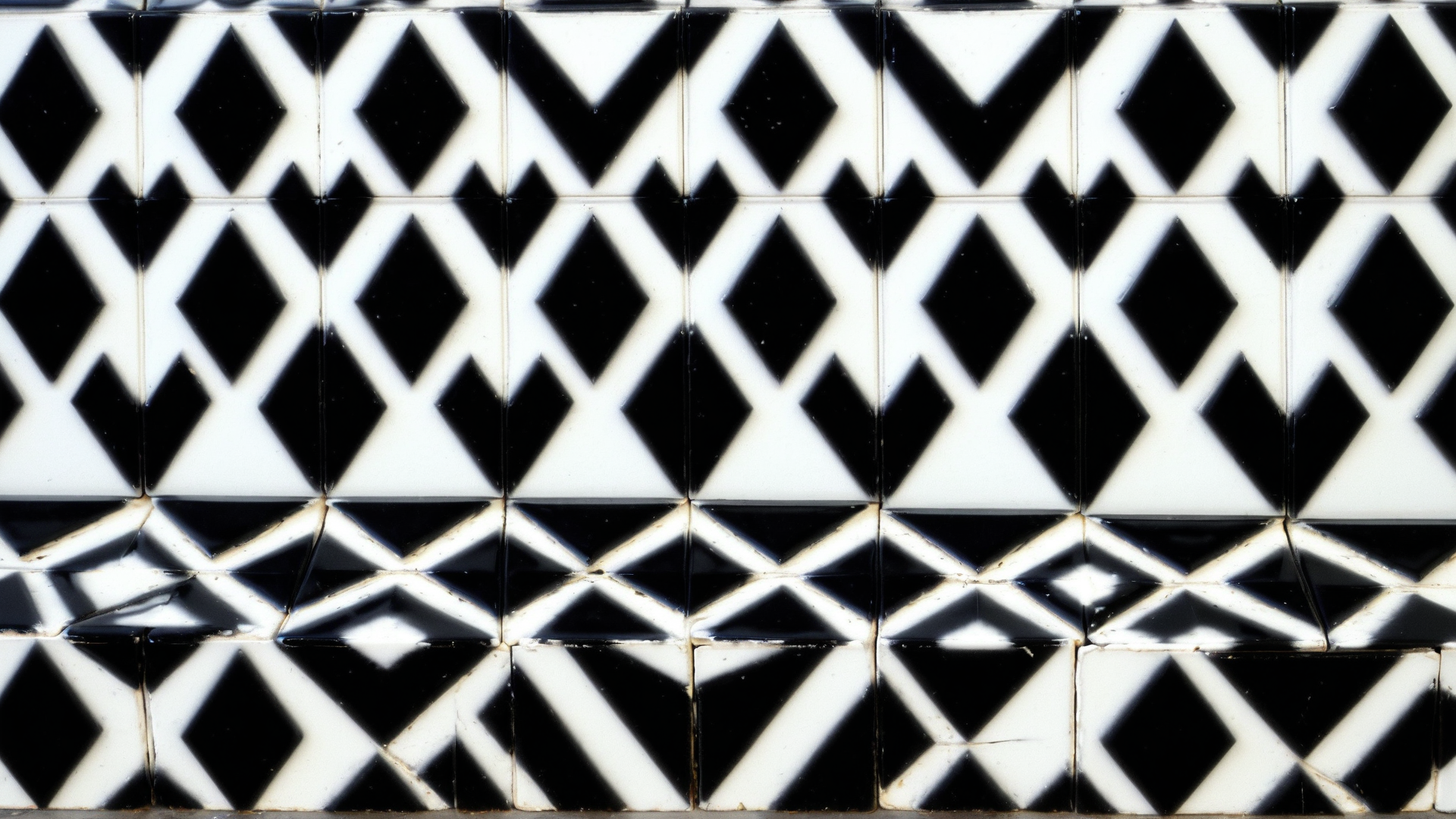 AI generated wallpaper featuring tiles, pattern, mosaic