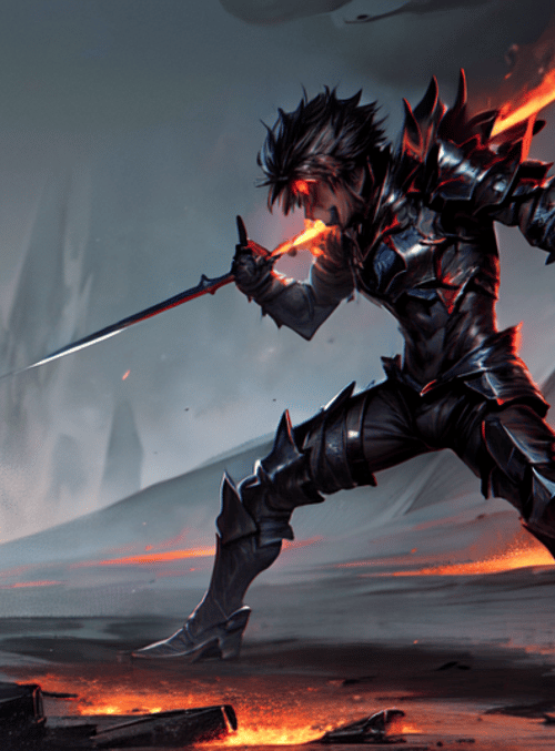 warrior, armor, sword