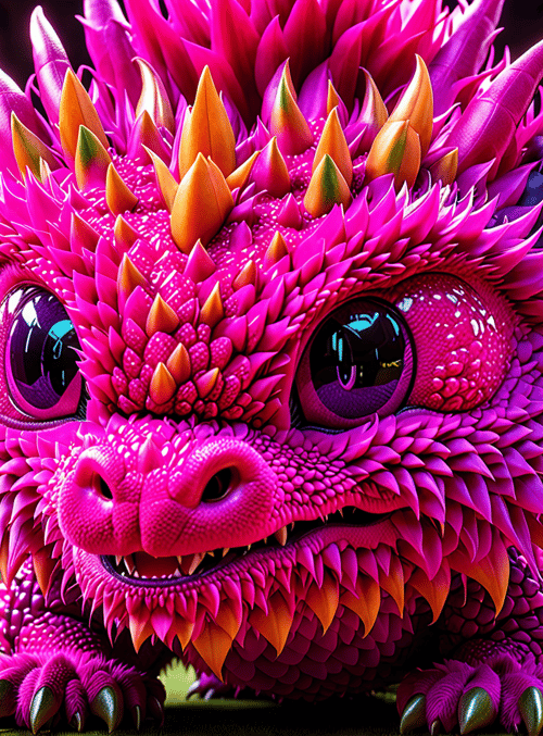 dragon, chibi, creature